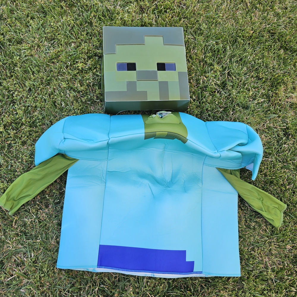 Kids Minecraft Zombie Costume